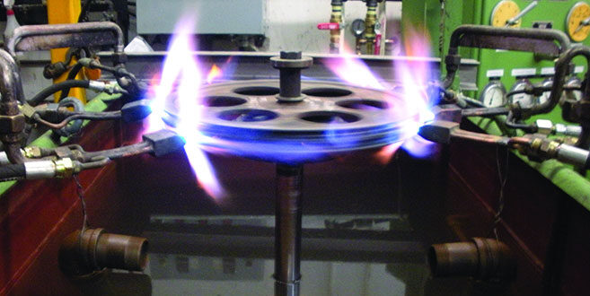 What is Flame hardening