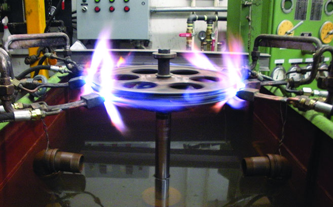 What is Flame hardening