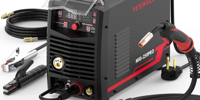 YesWelder MIG-250A PRO 220V Spool Gun Aluminum MIG Welder