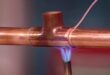 Welding Copper pipes and tubes