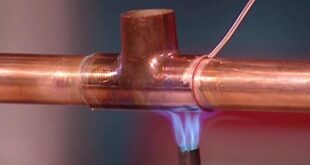 Welding Copper pipes and tubes