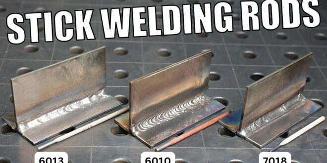 6013 vs 7018 vs 6010 Welding Electrode